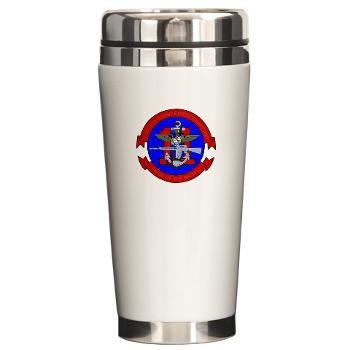 11MEU - M01 - 03 - 11th Marine Expeditionary Unit Ceramic Travel Mug