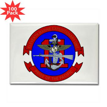 11MEU - M01 - 01 - 11th Marine Expeditionary Unit Rectangle Magnet (100 pack) - Click Image to Close