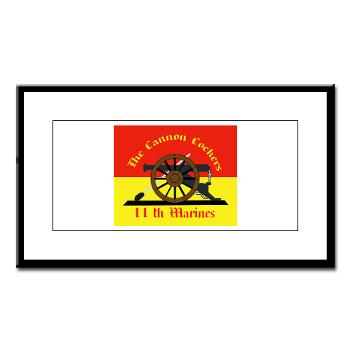11MR - M01 - 02 - 11th Marine Regiment - Small Framed Print - Click Image to Close