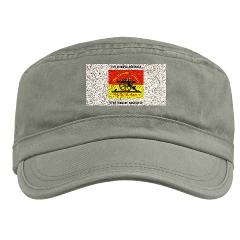 11MR - A01 - 01 - 11th Marine Regiment with text - Military Cap