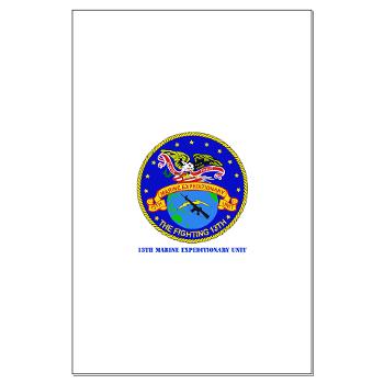 13MEU - M01 - 02 - 13th Marine Expeditionary Unit with Text - Large Poster