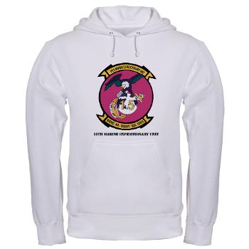 15MEU - A01 - 03 - 15th Marine Expeditionary Unit with Text - Hooded Sweatshirt