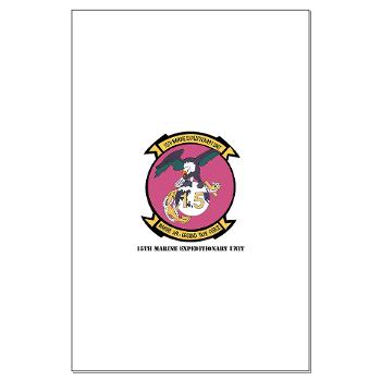 15MEU - M01 - 02 - 15th Marine Expeditionary Unit with Text - Large Poster