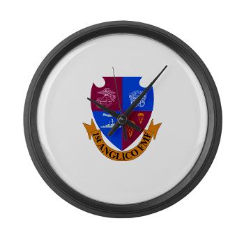 1ANGLC - M01 - 03 - 1st Air Naval Gunfire Liaison Company - Large Wall Clock - Click Image to Close