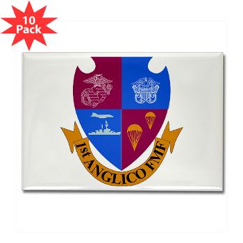 1ANGLC - M01 - 01 - 1st Air Naval Gunfire Liaison Company - Rectangle Magnet (10 pack) - Click Image to Close