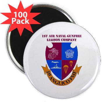 1ANGLC - M01 - 01 - 1st Air Naval Gunfire Liaison Company with Text - 2.25" Magnet (100 pack)
