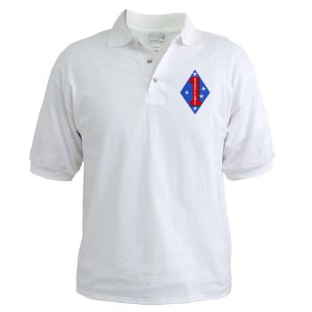 1B1M - A01 - 04 - 1st Battalion - 1st Marines Golf Shirt