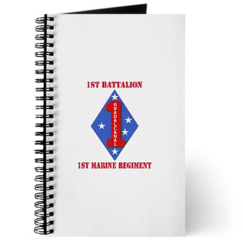 1B1M - M01 - 02 - 1st Battalion - 1st Marines with Text Journal