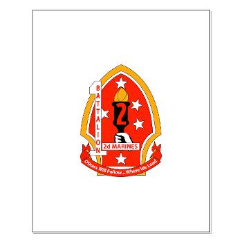 1B2M - M01 - 02 - 1st Battalion - 2nd Marines - Small Poster