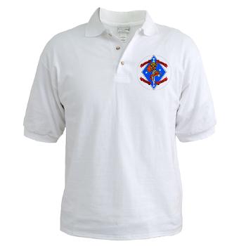 1B4M - A01 - 04 - 1st Battalion 4th Marines - Golf Shirt