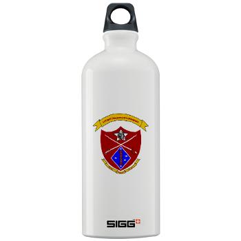 1B5M - M01 - 03 - 1st Battalion 5th Marines Sigg Water Bottle 1.0L - Click Image to Close