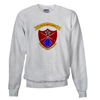 1B5M - A01 - 03 - 1st Battalion 5th Marines Sweatshirt