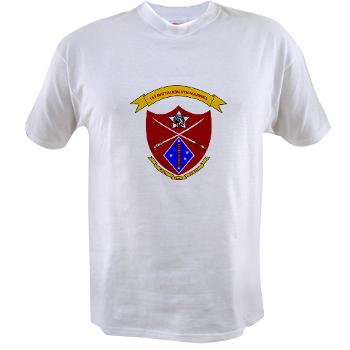 1B5M - A01 - 04 - 1st Battalion 5th Marines Value T-Shirt - Click Image to Close