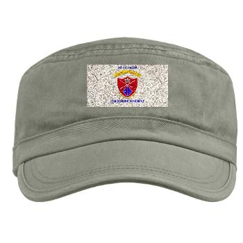 1B5M - A01 - 01 - 1st Battalion 5th Marines with Text Military Cap