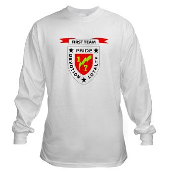 1B7M - A01 - 03 - 1st Battalion 7th Marines Long Sleeve T-Shirt