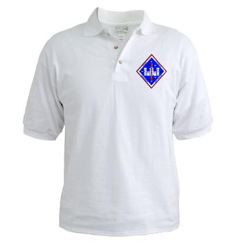 1CEB - A01 - 04 - 1st Combat Engineer Battalion - Golf Shirt