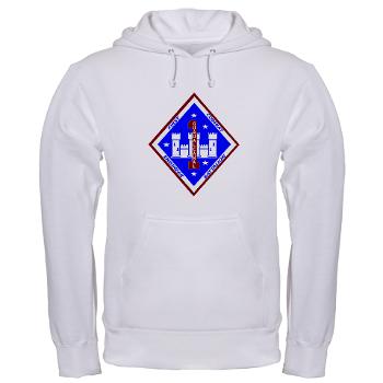 1CEB - A01 - 03 - 1st Combat Engineer Battalion - Hooded Sweatshirt - Click Image to Close
