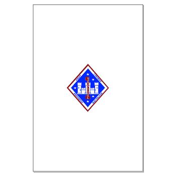 1CEB - M01 - 02 - 1st Combat Engineer Battalion - Large Poster