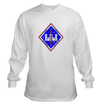 1CEB - A01 - 03 - 1st Combat Engineer Battalion - Long Sleeve T-Shirt