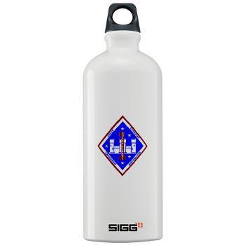 1CEB - M01 - 03 - 1st Combat Engineer Battalion - Sigg Water Bottle 1.0L - Click Image to Close