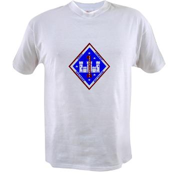 1CEB - A01 - 04 - 1st Combat Engineer Battalion - Value T-shirt