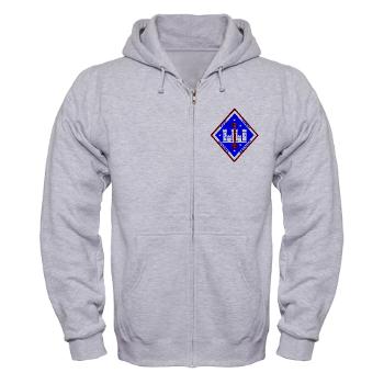 1CEB - A01 - 03 - 1st Combat Engineer Battalion - Zip Hoodie - Click Image to Close