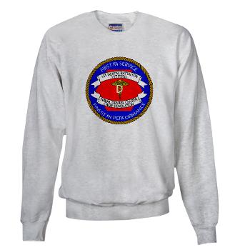 1DB - A01 - 03 - 1st Dental Battalion Sweatshirt - Click Image to Close