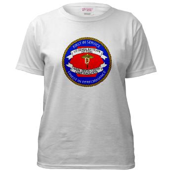 1DB - A01 - 04 - 1st Dental Battalion Women's T-Shirt - Click Image to Close
