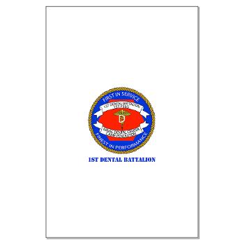 1DB - M01 - 02 - 1st Dental Battalion with Text Large Poster