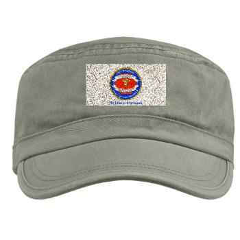 1DB - A01 - 01 - 1st Dental Battalion with Text Military Cap