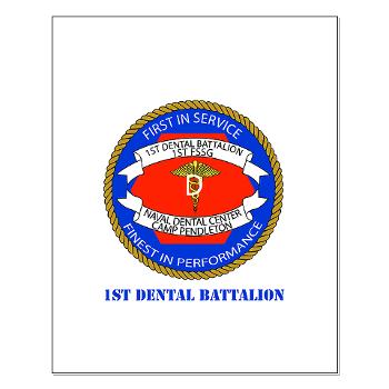 1DB - M01 - 02 - 1st Dental Battalion with Text Small Poster - Click Image to Close