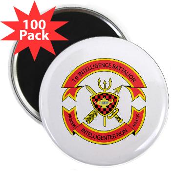 1IB - M01 - 01 - 1st Intelligence Battalion - 2.25" Magnet (100 pack) - Click Image to Close