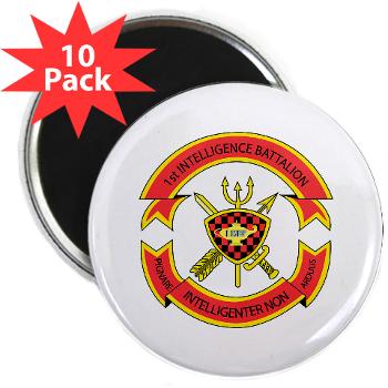 1IB - M01 - 01 - 1st Intelligence Battalion - 2.25" Magnet (10 pack)