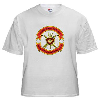 1IB - A01 - 04 - 1st Intelligence Battalion - White T-Shirt - Click Image to Close