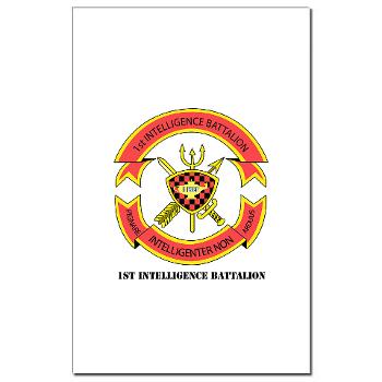 1IB - M01 - 02 - 1st Intelligence Battalion with Text - Mini Poster Print - Click Image to Close