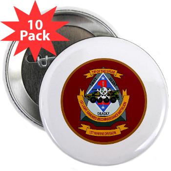 1LARB - M01 - 01 - 1st Light Armored Reconnaissance Bn - 2.25" Button (10 pack) - Click Image to Close