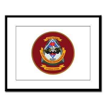 1LARB - M01 - 02 - 1st Light Armored Reconnaissance Bn - Large Framed Print - Click Image to Close