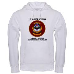 1LARB - A01 - 03 - 1st Light Armored Reconnaissance Bn with Text - Hooded Sweatshirt