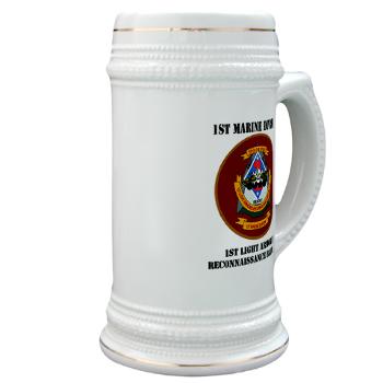 1LARB - M01 - 03 - 1st Light Armored Reconnaissance Bn with Text - Stein - Click Image to Close