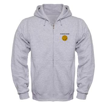 1MB - A01 - 03 - 1st Maintenance Battalion with Text - Zip Hoodie