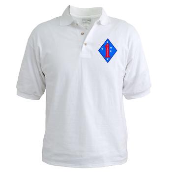 1MD - A01 - 04 - 1st Marine Division - Golf Shirt - Click Image to Close