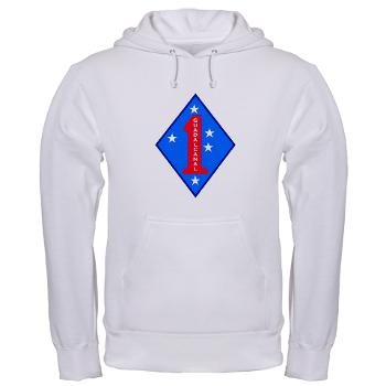 1MD - A01 - 03 - 1st Marine Division - Hooded Sweatshirt - Click Image to Close