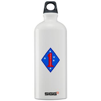 1MD - M01 - 03 - 1st Marine Division - Sigg Water Bottle 1.0L