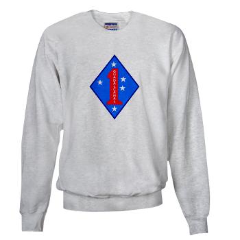 1MD - A01 - 03 - 1st Marine Division - Sweatshirt - Click Image to Close