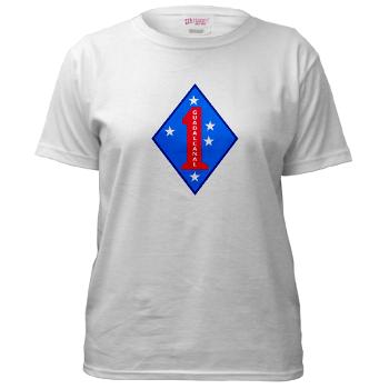 1MD - A01 - 04 - 1st Marine Division - Women's T-Shirt