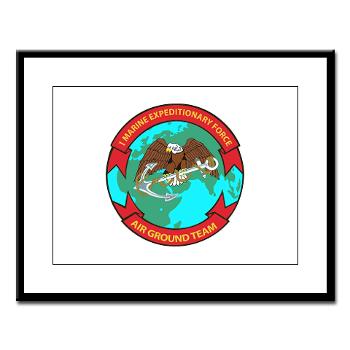 1MEF - M01 - 02 - 1st Marine Expeditionary Force - Large Framed Print - Click Image to Close