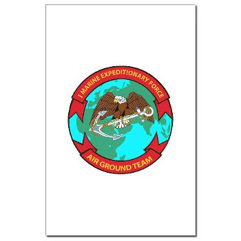 1MEF - M01 - 02 - 1st Marine Expeditionary Force - Mini Poster Print - Click Image to Close