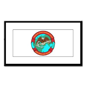 1MEF - M01 - 02 - 1st Marine Expeditionary Force - Small Framed Print