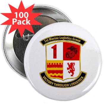 1MLG - M01 - 01 - 1st Marine Logistics Group - 2.25" Button (100 pack) - Click Image to Close