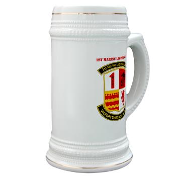 1MLG - M01 - 03 - 1st Marine Logistics Group with Text - Stein